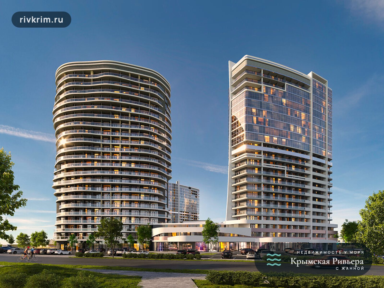 Евпатория ЖК "Мойнако Ривьера" 1-комнатная квартира 31 м²